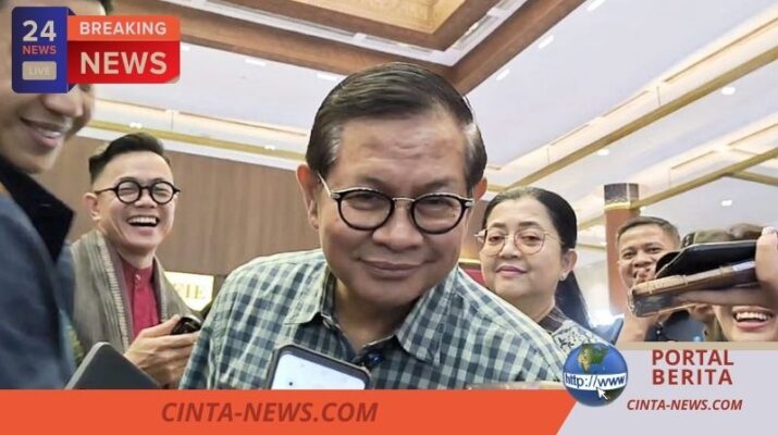Ekspresi Pramono Anung