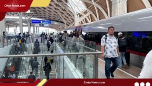 Jumlah Penumpang Whoosh Naik 3 Kali Lipat