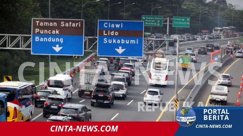 Tol Jagorawi Berlakukan Contraflow