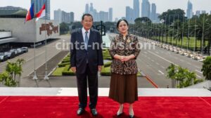 Bertemu Puan, Senat Kamboja Sanjung RI Ketua DPR Perempuan