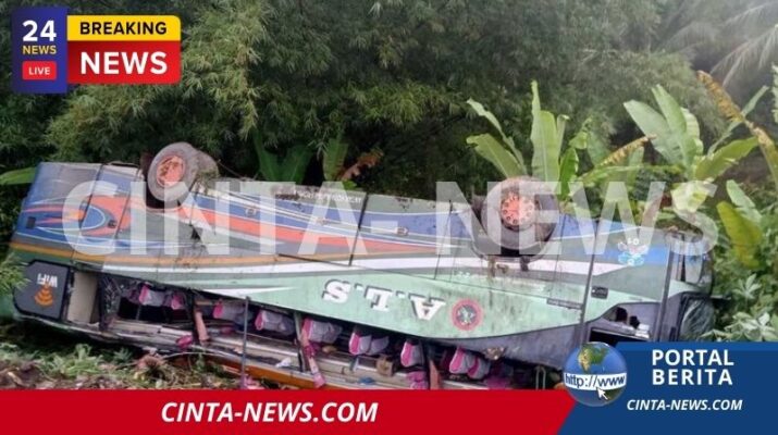 Penyebab Kecelakaan Bus ALS Tewaskan 12 Penumpang disebabkan oleh rem blong