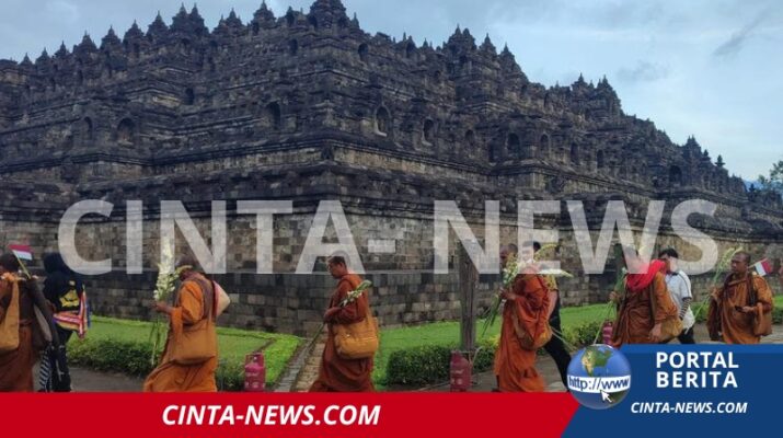 Indonesia Dinilai Paling Meriah Sambut Biksu Thudong