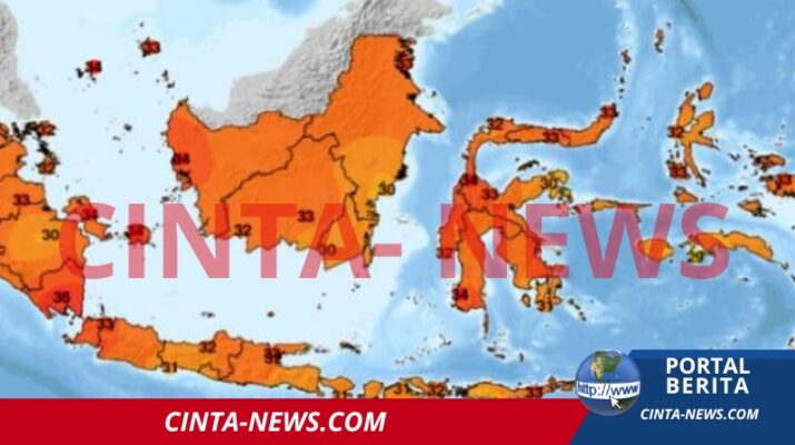 Suhu Indonesia Capai 37,2 Derajat Celsius Saat Kemarau 2025
