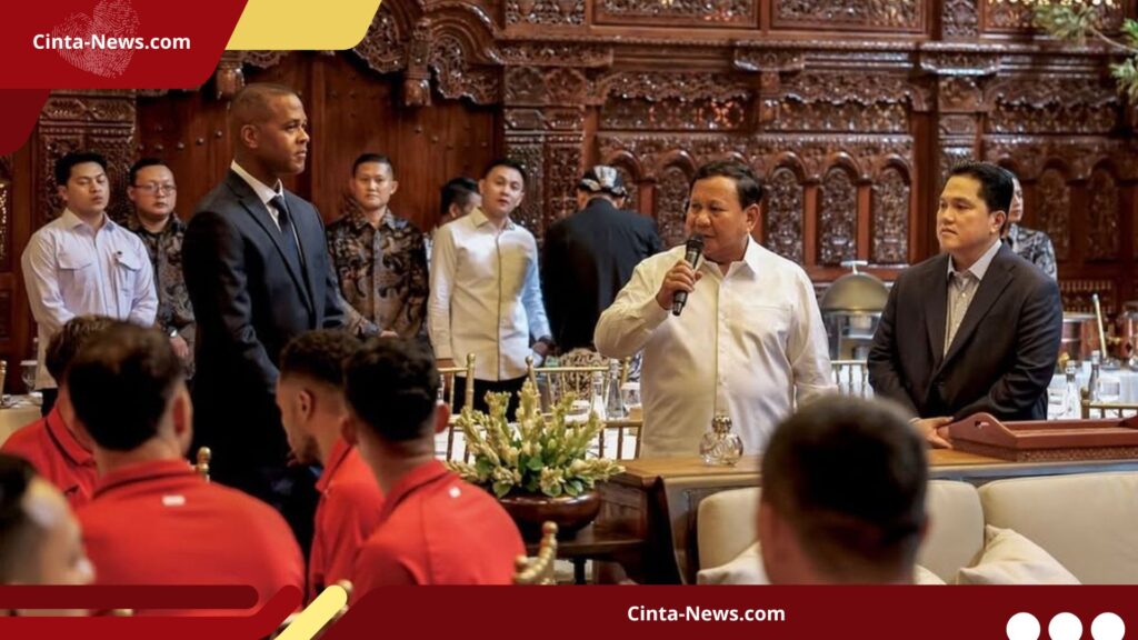 Prabowo Jamu Timnas Indonesia: Kasih Wejangan & Hadiah