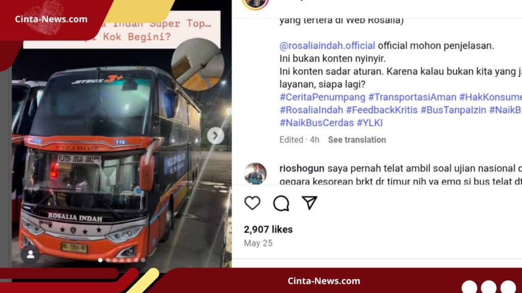 Pengalaman Buruk Penumpang Bus AKAP