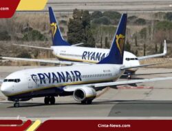 Pesawat Ryanair Tabrak Pagar Bandara Kalamata, Penumpang Kaget Dengar Suara Benturan Keras