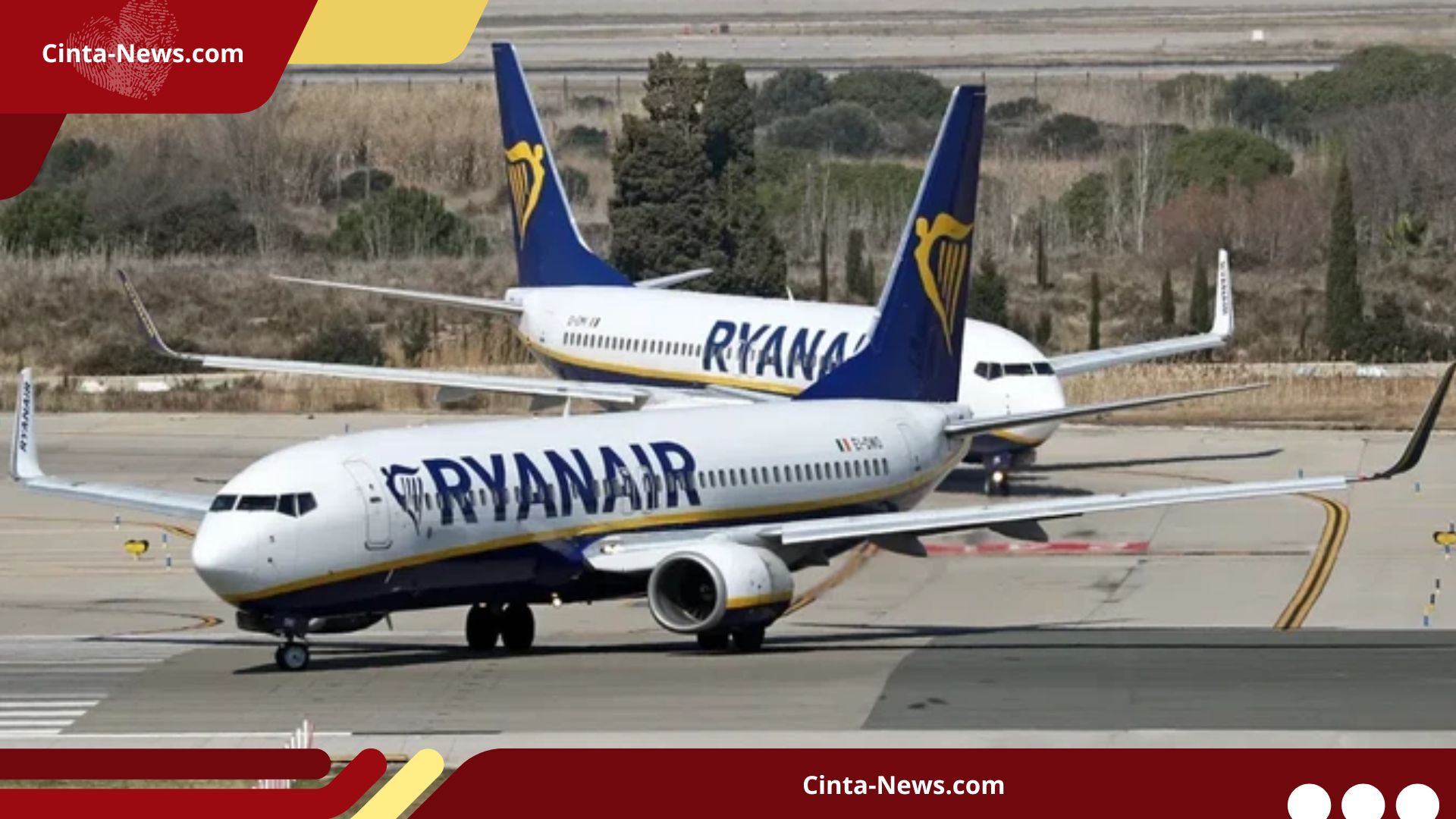 Pesawat Ryanair Tabrak Pagar Bandara Kalamata, Penumpang Kaget Dengar Suara Benturan Keras