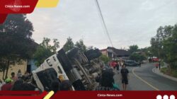 Sopir Truk Trailer Tewas dalam Kecelakaan Mengerikan di Simalungun