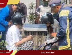 Nyaris Tragis! Wisatawan China Terjungkal ke Sawah Saat Naik Motor Matic di Bromo