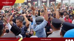 Eksekusi Lahan di Medan Berakhir Ricuh!, Polisi Alami Patah Kaki