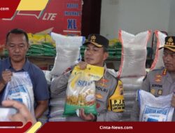 Polisi Gerebek Gudang Beras Oplosan, 9 Ton Beras Disita!