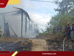 Kobaran Api Lahap Rumah di Berau, Bocah 2 Tahun Jadi Korban