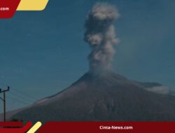 Gunung Lewotobi Laki-Laki Meletus Lagi! Abu Vulkanik Mencapai 1,2 Km