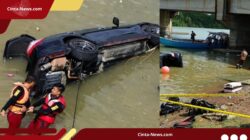 Mobil Terperosok ke Sungai Saat Ditinggal Merokok, Dua Nyawa Anak Tidak Tertolong