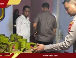 Polisi Gerebek Rumah Diduga Pabrik Oplosan Gas 3kg di Gowa
