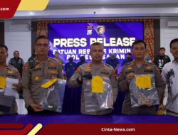 Aksi Brutal Geng Motor Lempar Molotov ke Warga Asahan, 5 Tersangka Dibekuk