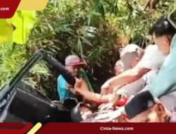 Tersesat Ikuti Google Maps, Avanza Wisatawan Terperosok ke Jurang 30 Meter di Trenggalek