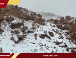 Cuaca Ekstrem Landa Arab Saudi, Suhu di Utara Tercatat Nol Derajat Celsius