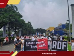 Ironi Perumahan Mewah, Warga JGC Cakung Demo Menuntut Hak atas Udara Bersih