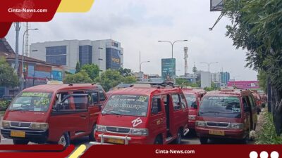 Lima Trayek Angkot Bekasi Lumpuh Imbas Penolakan terhadap Bus Trans Beken