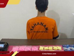 1.498 Ekstasi Disita, Bandar Narkoba Pangkalpinang Terancam 20 Tahun Penjara