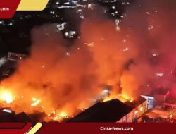Ludes Terbakar! Gudang dan Empat Ruko di Cipadu Hangus, Kerugian Capai Tujuh Miliar