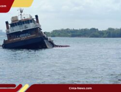 Kapal Pengangkut Limbah B3 Kandas, Pencemaran Ancam Perairan Batam