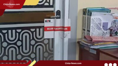 Bupati Pekalongan Terjerat OTT KPK, Segel Resmi Menghiasi Kantor Dinas Pemkab