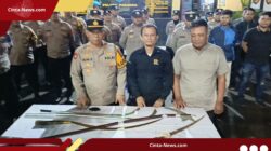 Tawuran Gagal Total! Polisi Subang Sita 6 Celurit Usai Lacak Akun Medsos Remaja