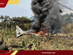 Pesawat Angkut Tentara Kolombia Jatuh Tak Lama Setelah Mengudara, 66 Orang Tewas