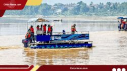 TNI dan PLN Bersinergi Membersihkan 8,5 Hektare Eceng Gondok di Waduk Saguling