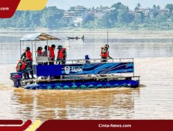 TNI dan PLN Bersinergi Membersihkan 8,5 Hektare Eceng Gondok di Waduk Saguling