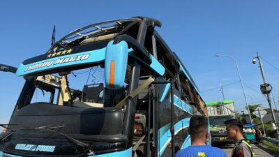 Insiden Ledakan Bus Bonek di Tol Pejagan-Pemalang, Polisi Duga Ada Bahan Petasan
