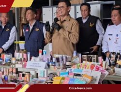 BPOM Sita 2 Juta Kosmetik Ilegal, Kerugian Negara Capai Rp 4,78 T