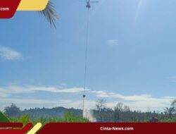 BNPB Perkuat Penanganan Karhutla Aceh Barat via Operasi Udara dan Modifikasi Cuaca