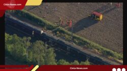 Tabrakan Dua Kereta Penumpang di Dekat London Tewaskan 1 Orang dan Melukai Puluhan