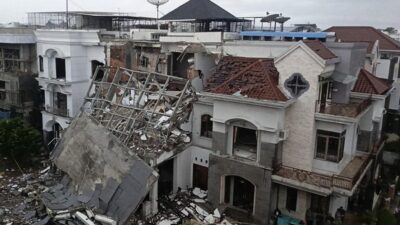 Ledakan di Grand Polonia Medan