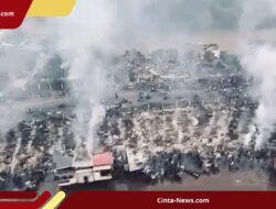 Polres Bengkayang Selidiki Penyebab Kebakaran 50 Ruko, Kerugian Capai Rp 70 Miliar