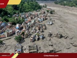Longsoran Es di Himalaya Picu Banjir Bandang, 157 Tewas dan 400 Wisatawan Hilang