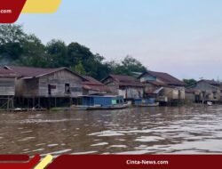 Pasokan Air Baku Pontianak Terancam, Kadar Garam Sungai Kapuas Terus Meningkat
