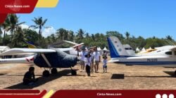 60 Pesawat Meriahkan Pangandaran, Susi Ajak Anak Cinta Aviasi