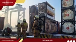 Kontainer Dangerous Goods Terbakar di Tanjung Priok, NPCT1 Pastikan Situasi Aman