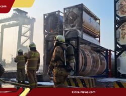 Kontainer Dangerous Goods Terbakar di Tanjung Priok, NPCT1 Pastikan Situasi Aman