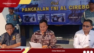 Bawa 75 Ribu Benih Lobster Tanpa Izin, Dua Warga Purwodadi Diamankan Lanal Cirebon